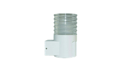 چراغ ضد آب دیوارى کریستالى یک طرفه بدنه سفید 5 وات برند EDC کد 10202892
