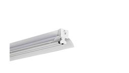 چراغ فلورسنتی فورته با رفلکتور سفید 2x14 وات (برای لامپ فلورسنت T5) برند مازی نور کد M122214R
