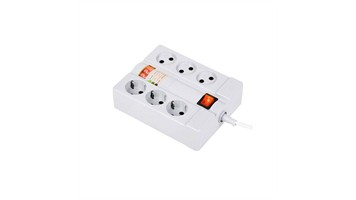 محافظ 6 خانه دیجیتالی با کابل 3 متری برند پارت الکتریک کد 7381