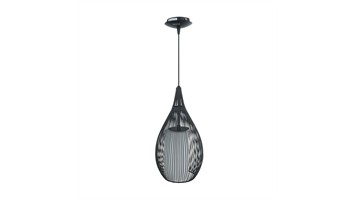 چراغ آویز وستا مشکی برند opple کد (Vesta Black 24W (HPL190
