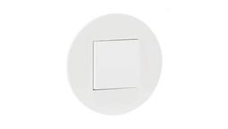 کلید برند ایفاپل مدل کوادرو 45 کد BR-WHITE-Round رنگ سفید
