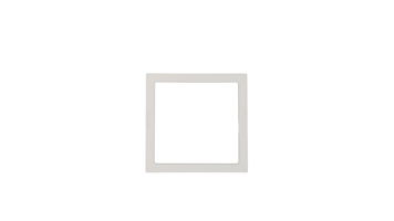چراغ دانلايت مربعي آريانا توكار 23 وات برند مازی نور کد M586EQ6LED4865-W نور سفید