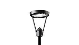 چراغ پارکی (IP65) ساتلایت 52 وات نور سفید مشکی برند مازی نور کد M611LED3765-BL