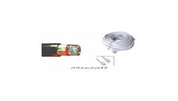 کابل تلفن 6 زوجی طوسی 0/6 برند همدان کد kabletelephon-hamedan-6zoji-toosi-0/6