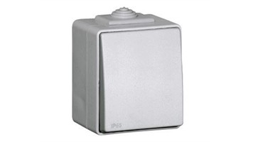 کلید تبدیل روکار خاکستری IP65 برند ایفاپل کد 48071CCZ