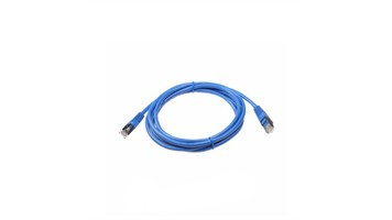 پچ کورد شبکه اشنایدر اکتاسی Cat5e UTP روکش PVC، متراژ 3 متر مدل 4080