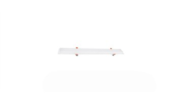ماهان 20وات 60cm سفید برند پارس شعاع توس کد 7834