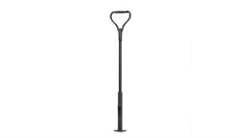 چراغ پارکی بدنه طوسی نور طبیعی مدل سلین SH-9989-3m