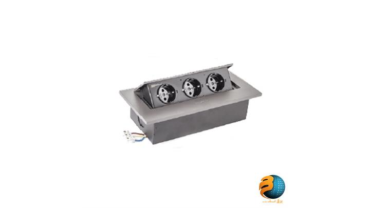 باکس سه پریز ملونی