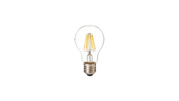 لامپ حبابی 7 وات فیلمانتی شفاف E27 برند شعاع کد SH-A60-C-7W