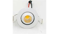 چراغ چشمی COB متحرک 3 وات گرد کد IR-MD9203R-3W