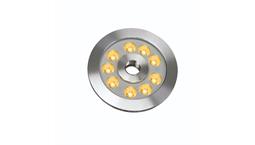 چراغ فواره 1*9 وات 24 ولت نور آفتابي برند شعاع کد B4SB09019x1w
