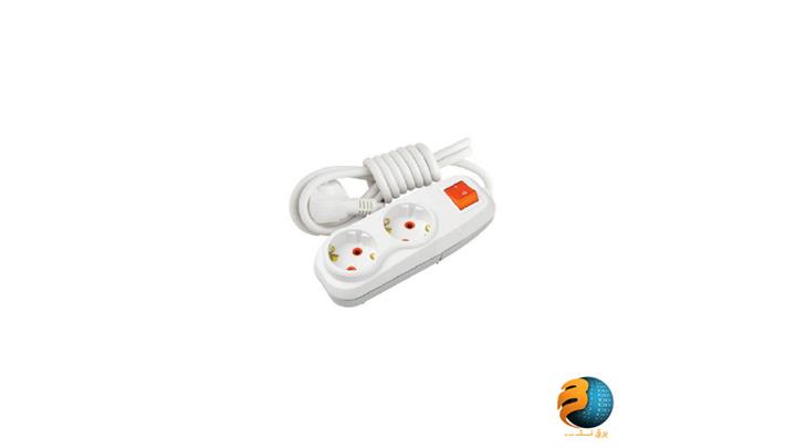 سیم رابط ارت دار با کلید نیلسون دوخانه با کابل دو متری
