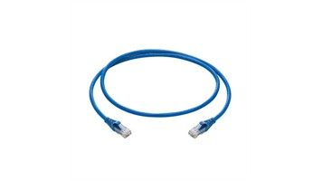 پچ کورد شبکه AMP – امپ Cat6 UTP روکش PVC، آبی 1 متری مدل 4322