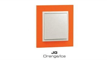  کلید برند ایفاپل مدل لوگوس 90 کد JG-ORANGE-ICE رنگ نارنجی - یخی
