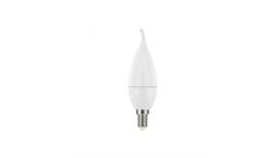 لامپ شمعی اشکی مات 8 وات سرپیچ E14 برند افق کد LAMP-LED-OFOGH-8W-SHA