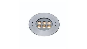 چراغ استخری 3*6 وات 24 ولت RGB برند شعاع کد B4YB06186x3w