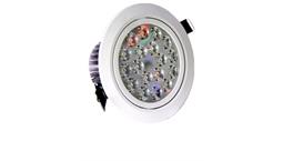 چراغ LED 1x12 توكار گرد 12 وات برند ZFR کد HCLT-12