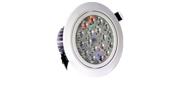 چراغ LED 1x12 توكار گرد 22 وات برند ZFR کد ZFR-1832-22W