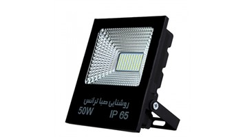 پرژکتور 50 وات تخت SMD برند صبا ترانس مدل تخت کد pregetor-sabatrans-takht-smd-50w