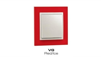 کلید برند ایفاپل مدل لوگوس 90 کد VG-RED-ICE رنگ قرمز - یخی