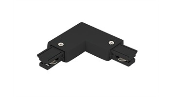 قطعه اتصالی ریل به شکل L مشکی (هانی تک فاز) برند مازی نور کد 464J90PRO0335-BL 