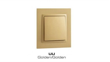 کلید برند ایفاپل مدل لوگوس 90 کد UU-GOLDEN-GOLDEN رنگ طلایی - طلایی