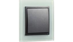 کلید برند ایفاپل مدل لوگوس 90 کد CS-CRISTAL-GRAY رنگ کریستال - خاکستری