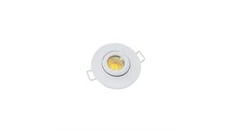 چراغ سقفى گرد متحرك 3 وات COB برند EDC کد 90278