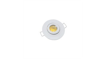 چراغ سقفى گرد متحرك 3 وات COB برند EDC کد 90278
