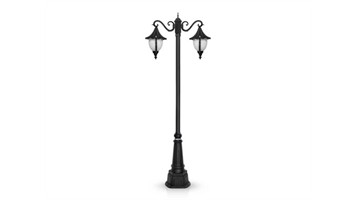 چراغ پارکی دو شاخه سناتور سرازیر برند شب تاب مدل سلطنتی کد SH-110472032/SH-119172001