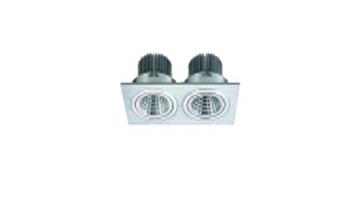 چراغ دانلایت LED 2*9 W استاندارد برند میت کد M02GST8102-2