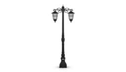 چراغ پارکی دو شاخه سارینا سرازیر برند شب تاب مدل وندا کد SH-110592112/SH-119212001