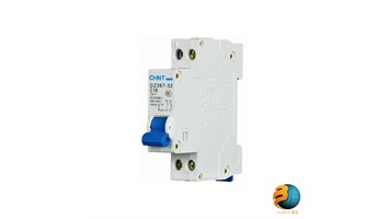 کلید مینیاتوری 25 آمپر تکفاز با نول چینت با قدرت قطع 4.5KA