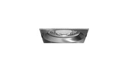 فریم هالوژن مربع بدنه آلومینیوم تک لامپ 155mm برند شعاع کد SH-708NM