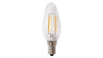 لامپ کندل فیلامنتی 6W مهتابی برند نما نور کد BULB-NAMANOOR-6W-FILAMENTI-CANDEL-MAHTABI