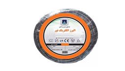 سیم افشان 1*0.5 رنگ مشکی برند البرز الکتریک نور کد simeafshan-alborzelectricnoor-1*0.5-meshki