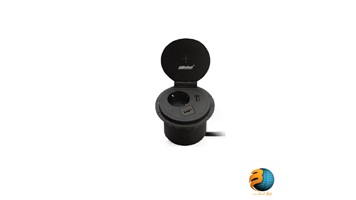 پریز گرد اسمارت با شارژ WIRELESS توکار برند ملونی