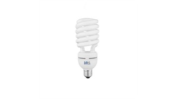 لامپ کم مصرف 40 وات برند دلتا مدل نیم پیچ پایه E27 رنگ مهتابی کد DELTA-LAMPEKAMMASRAF-NIMPICH-E27-40W-MAHTABI