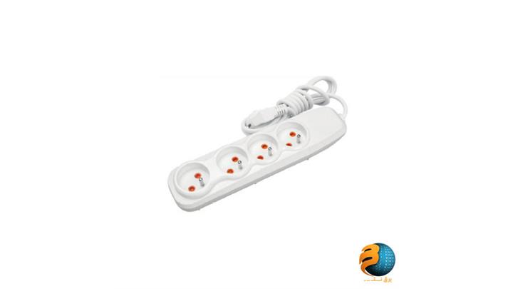 سیم رابط چهارخانه با محافظ کودک و UPS با کابل پنج متری برند نیلسون