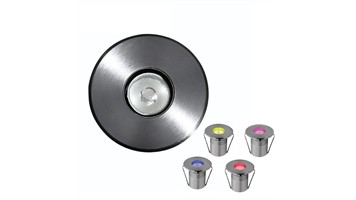 چراغ استخری 3 وات 24 ولت RGB برند شعاع کد B4A01061x3w