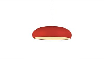 چراغ آویز طلق دار قرمز برند ستاره شمال کد J78/Red 