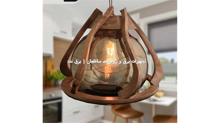 آویز چوبی پیچک