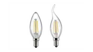 لامپ شمعی اشکی فیلامنتی کهربایی 4 وات برند opple کد LED Ecomax Filament Candle 4W
