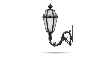 چراغ دیواری شاخه سپیدار سربالا برند شب تاب مدل برنارد کد SH-110909271