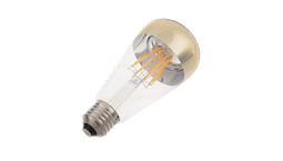 لامپ های فیلامانی دکوراتیو ادیسون زاویه 360 درجه GOLDEN مدل 8 وات