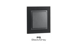 کلید برند ایفاپل مدل لوگوس 90 کد PS-BLACK-GRAY رنگ مشکی - خاکستری