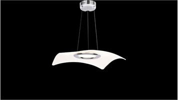 چراغ آویز شیشه ای برند ستاره شمال کد HS1