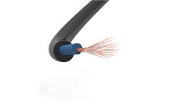 سیم افشان 1*70 رنگ مشکی برند البرز الکتریک نور کد simeafshan-alborzelectricnoor-1*70-meshki