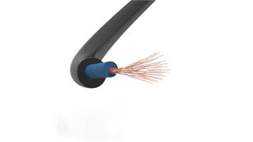 سیم افشان 1*70 رنگ مشکی برند البرز الکتریک نور کد simeafshan-alborzelectricnoor-1*70-meshki